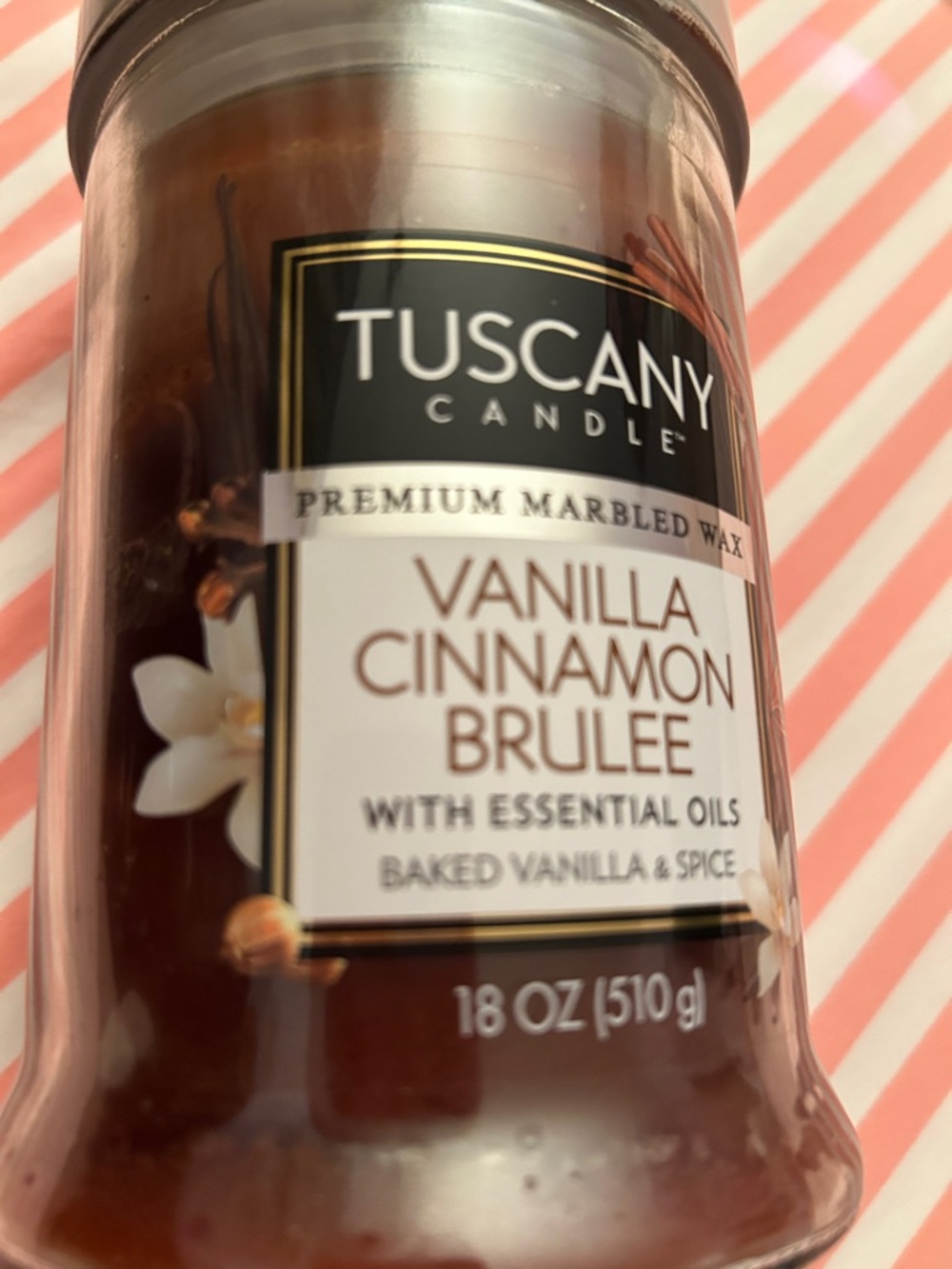 Tuscany Candle Vanilla Cinnamon Brulee - Picture 9 of 10